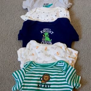 5 Carter's onesies